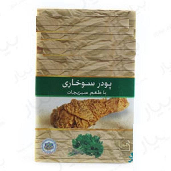 فرمول آرد سوخاری با طعم سبزیجات